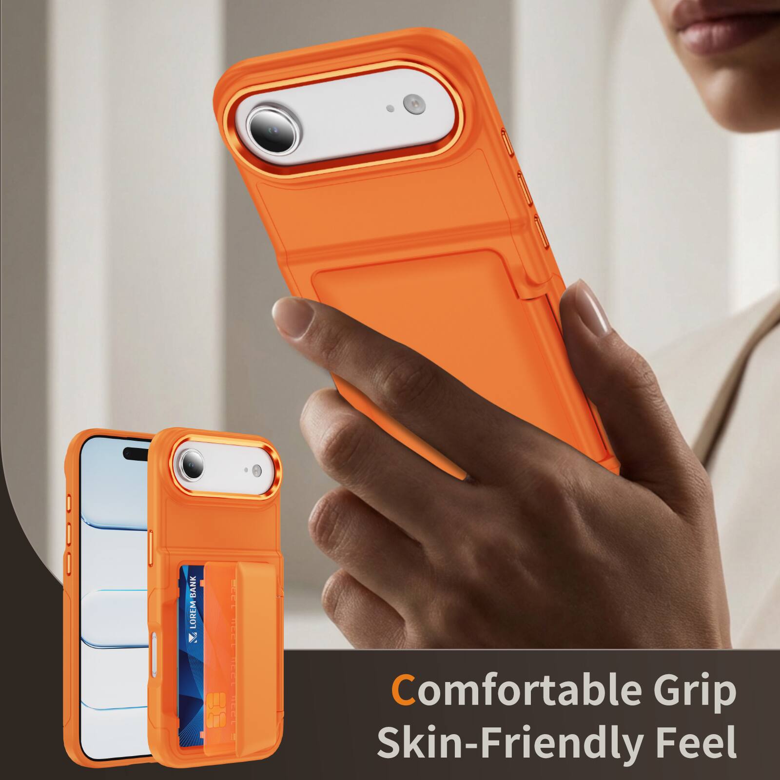 BANK LOREM 54  
Comfortable Grip  
Skin-Friendly Feel