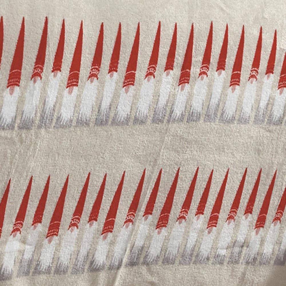 Alt View 2. Plazatex - Plazatex Gnome Santa Wrinkle Resistant Ultra Soft Premium All Season Bed Sheet Set Queen Beige - Beige.