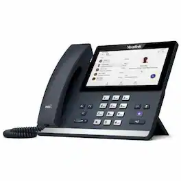 Yealink - IP Phone - Corded - Bluetooth, Wi-Fi - Wall Mountable, Desktop - 7" - 2 x Network (RJ-45) - Classic Gray