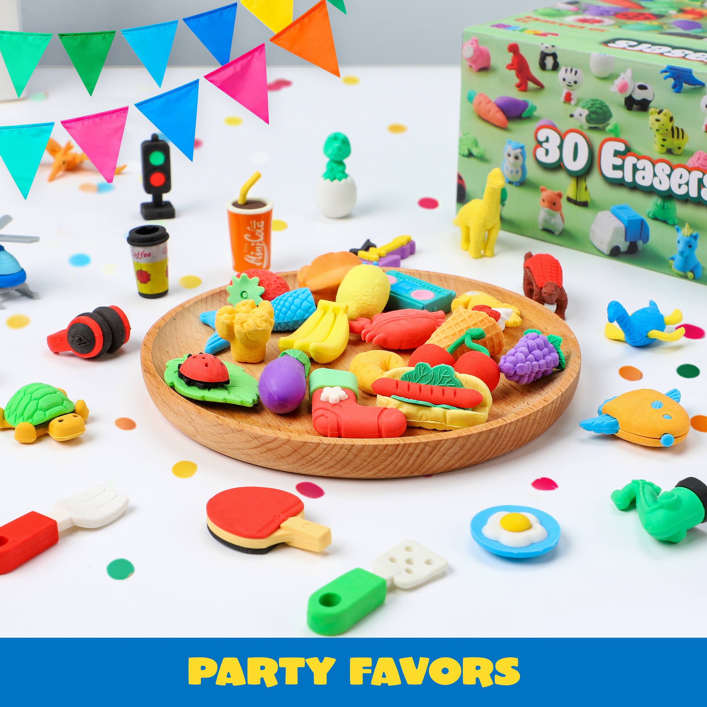 SOS MiniCaz 30 Eraser: PARTY FAVORS