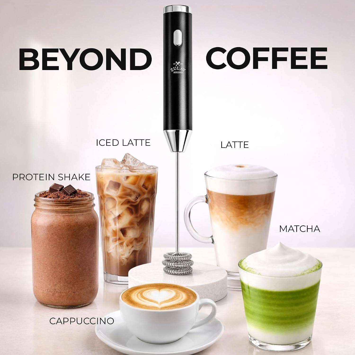 BEYOND ZULAY X COFFEE INTON

ICED LATTE
LATTE
PROTEIN SHAKE
MATCHA
CAPPUCCINO