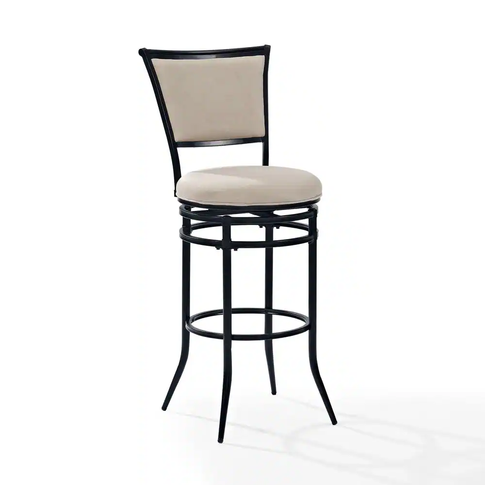 Alt View 2. Crosley Furniture - Rachel Bar Stool - Black.