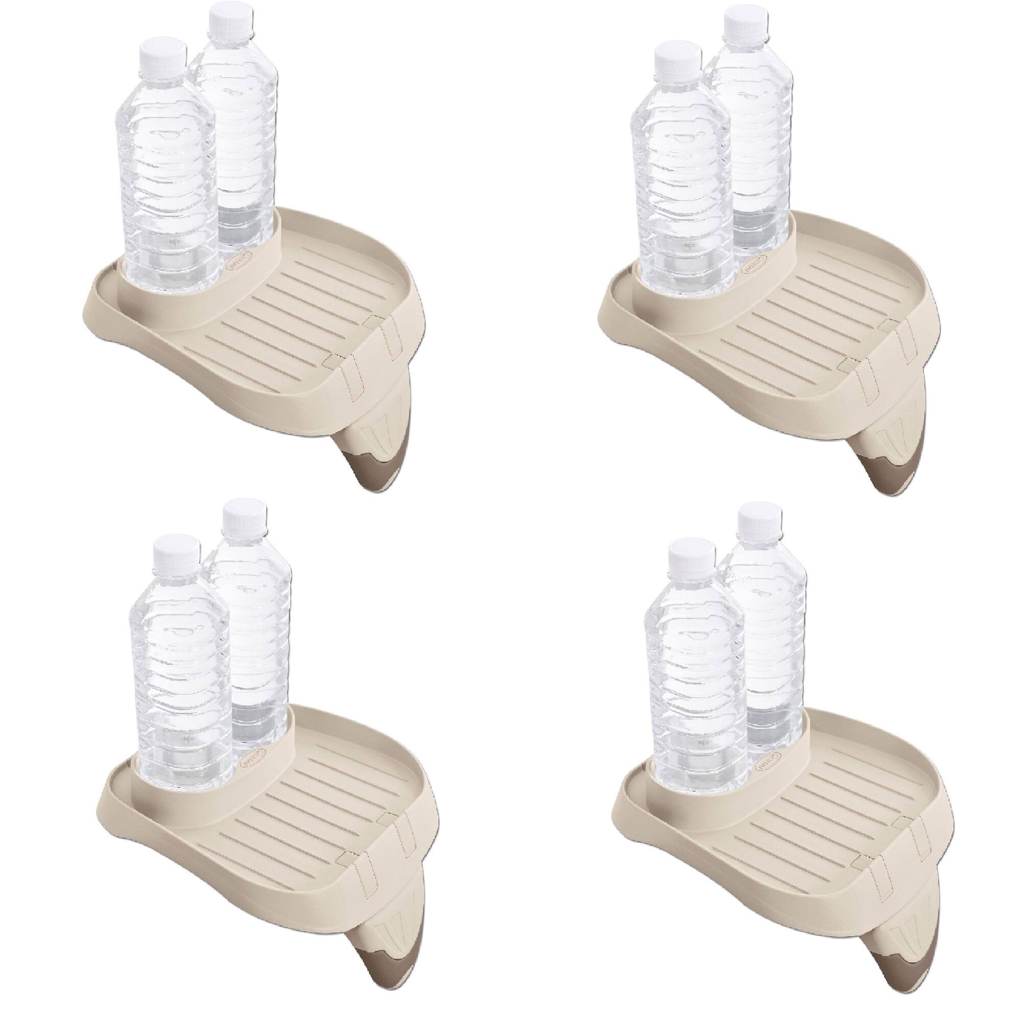 Intex - PureSpa Attachable Cup Holder And Refreshment Tray Accessory, Tan (4 Pack) price history on PriceWatchPro
