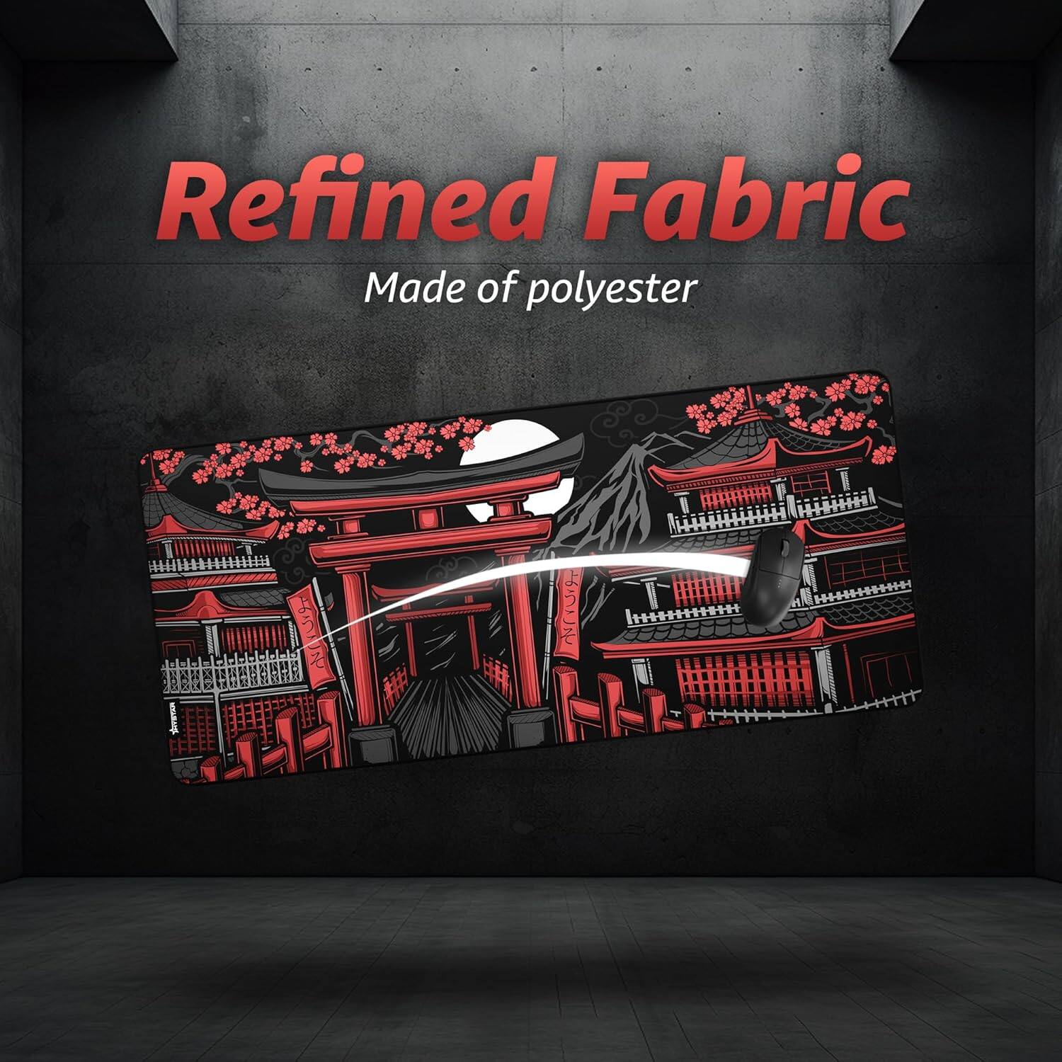 Refined Fabric  
Made of polyester