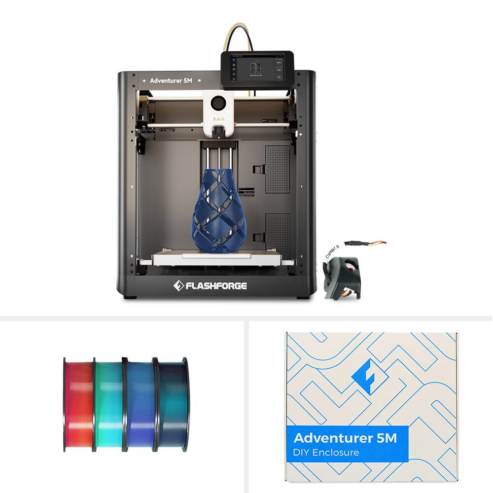 Adventurer 5M
DIY Enclosure
FLASHFORGE
Adventurer 5M
DIY Enclosure