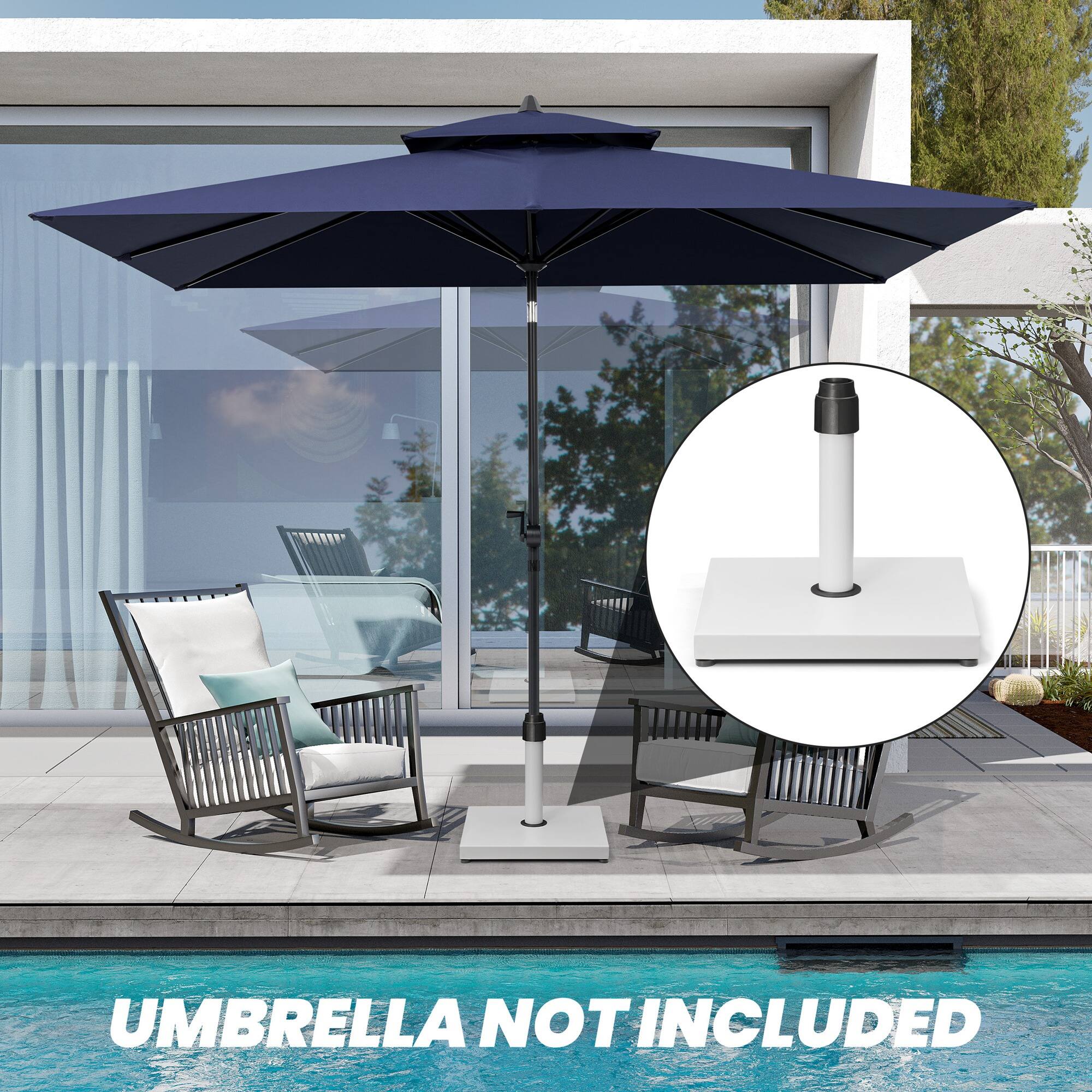 UMBRELLA NOT INCLUDED
