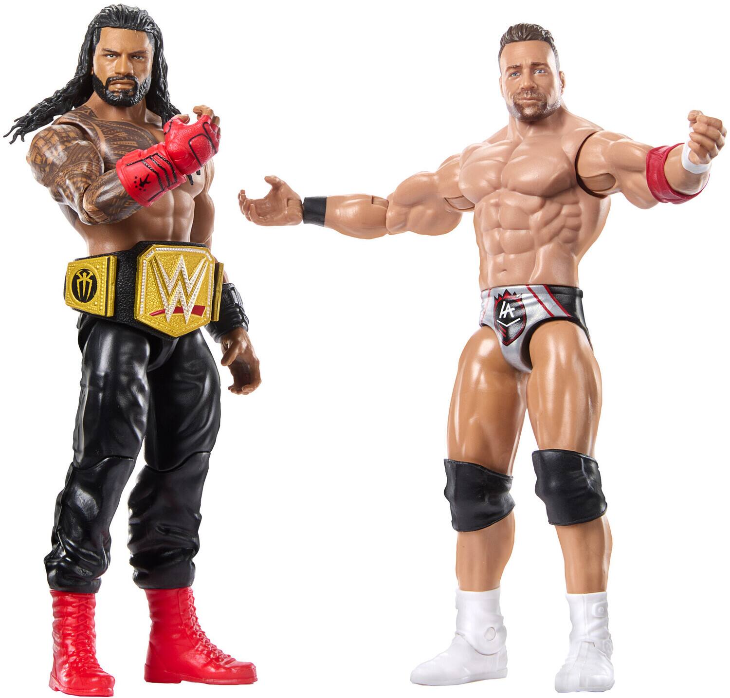 Mattel Collectible WWE Main Event Showdown Roman Reigns vs. LA