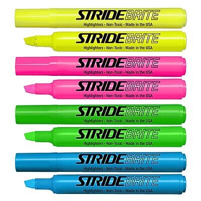 STRIDE BRITE Highlighters Non-Toxic Made in the USA