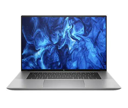 Front. HP - HP ZBook Studio 16" G11 Mobile Workstation PC Wolf Pro Security Edition NVIDIA - Silver.