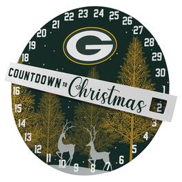 Pegasus - Green Bay Packers Countdown to Christmas Wall Sign - Multicolor