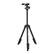 Angle. Nikon - Nikon 16749 Compact Four-Section Aluminum Tripod (Black) with Cleaning Bundle.