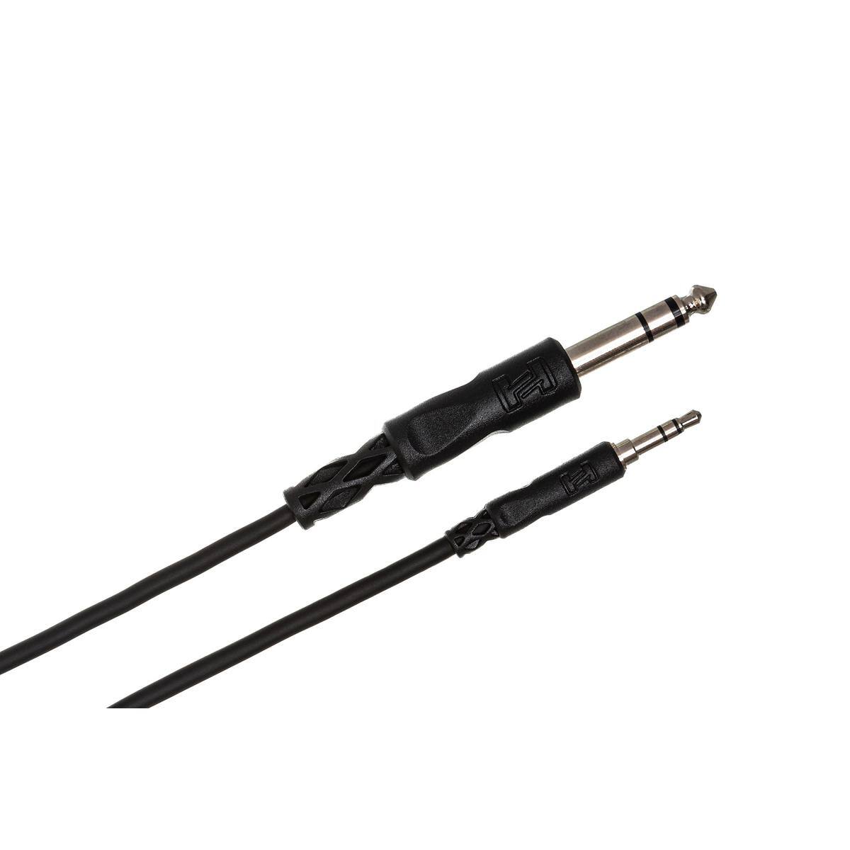 Alt View 2. Hosa Technology - Hosa Technology 2x Stereo Mini Male to Stereo 1/4" Male Cable, 10'.