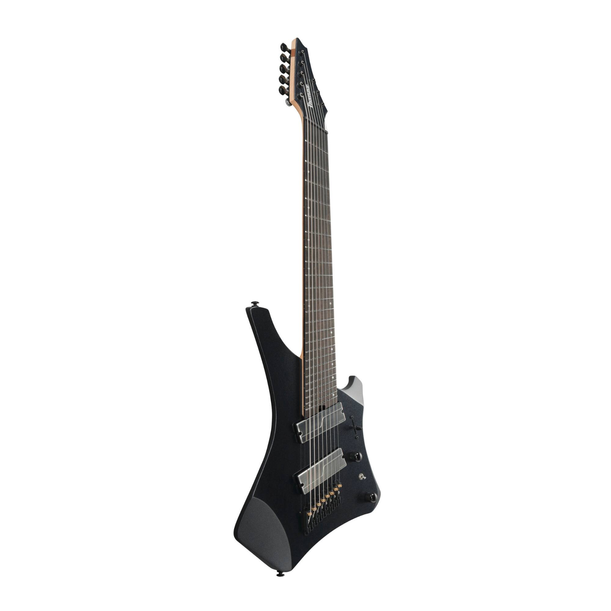 Left. Ibanez - Ibanez A528IPT A series 8str Electric Guitar w/ Bag - Iron Pewter.