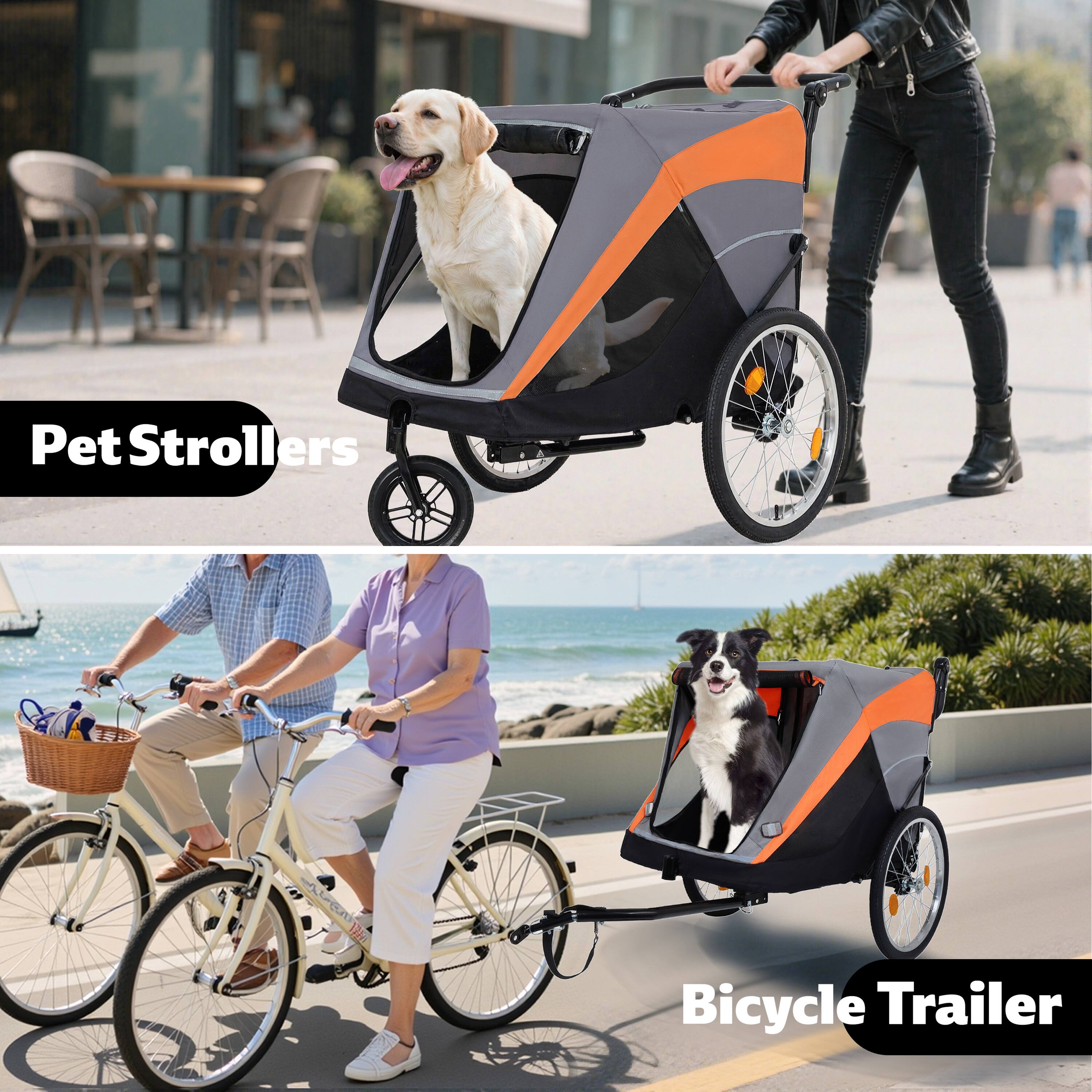 Pet Strollers

Bicycle Trailer