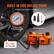 BUILT-IN TIRE INFLATE PUMP
Inflate tires within minutes
Precise Tire Pressure Display
3 Extra Nozzles
33 L/min Air Flow Rate