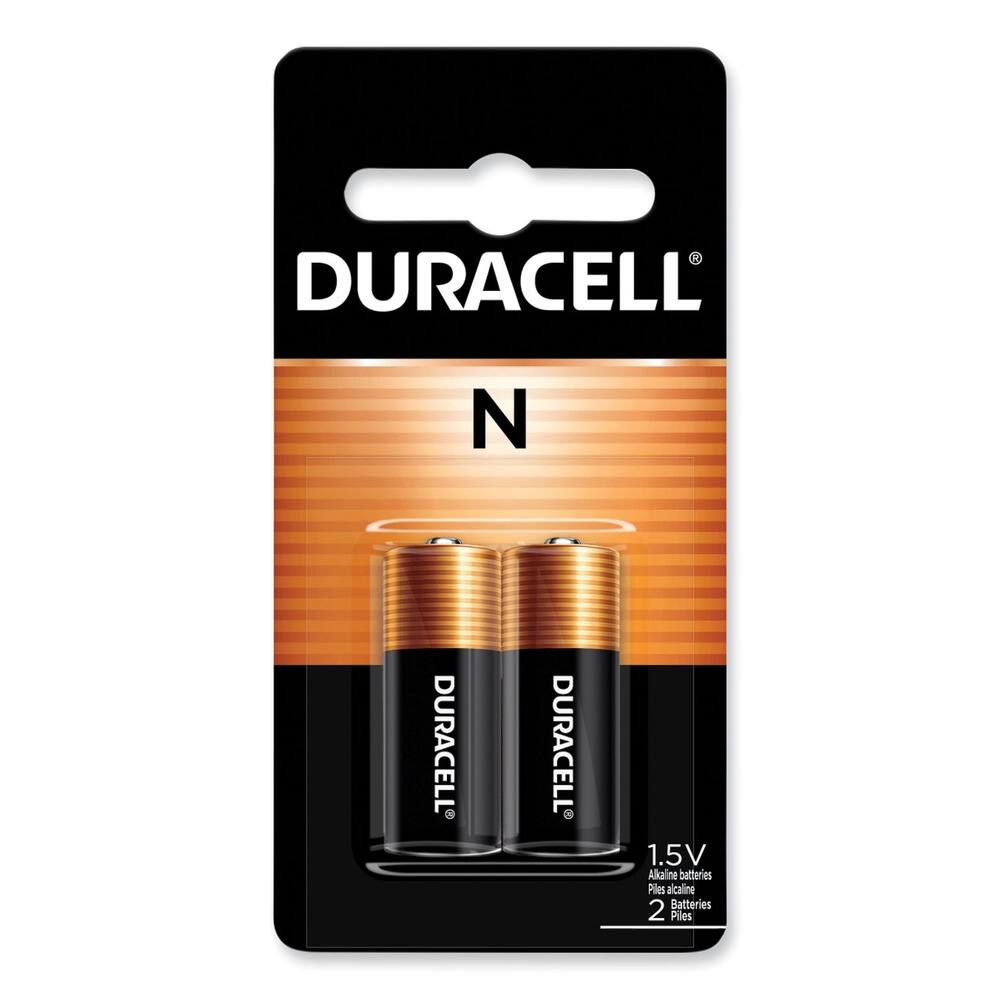 DURACELL  
N  
1.5V Alkaline batteries  
2 Batteries  
Piles alcalines  
2 Piles