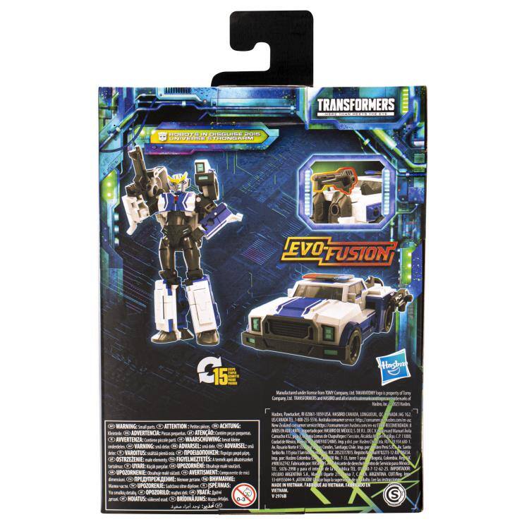 Sure, here is the corrected and grouped text from the image:

---

**TRANSFORMERS**

**EVO FUSION**

**C15**

**Hasbro**

**WARNING: Small parts.**

**ATTENTION: Petits éléments.**

**ACHTUNG: Kleine Teile.**

**ADVERTENCIA: Piezas pequeñas.**

**AVERTENZA: Pezzi piccoli.**

**WAARSCHUWING: Klein onderdelen.**

**ADVARSEL: Små delar.**

**VAROITUS: Pieniä osia.**

**OSTRZENIE: Małe części.**

**UPPOZORNIENIE: Małe części.**

**AVERTISMENT: Petits éléments.**

**UPOZORENJE: Mala delica.**

**ISPEJIMAS: Maži daliai.**

**OPOZORILO: Malé části.**

**HOIATUS: Kicinės dalys.**

**MADE IN VIETNAM**

**29768**

**TRANSFORMERS**

**EVO FUSION**

**C15**

**Has