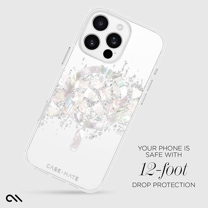 CASE MATE  
YOUR PHONE IS SAFE WITH 12-foot DROP PROTECTION