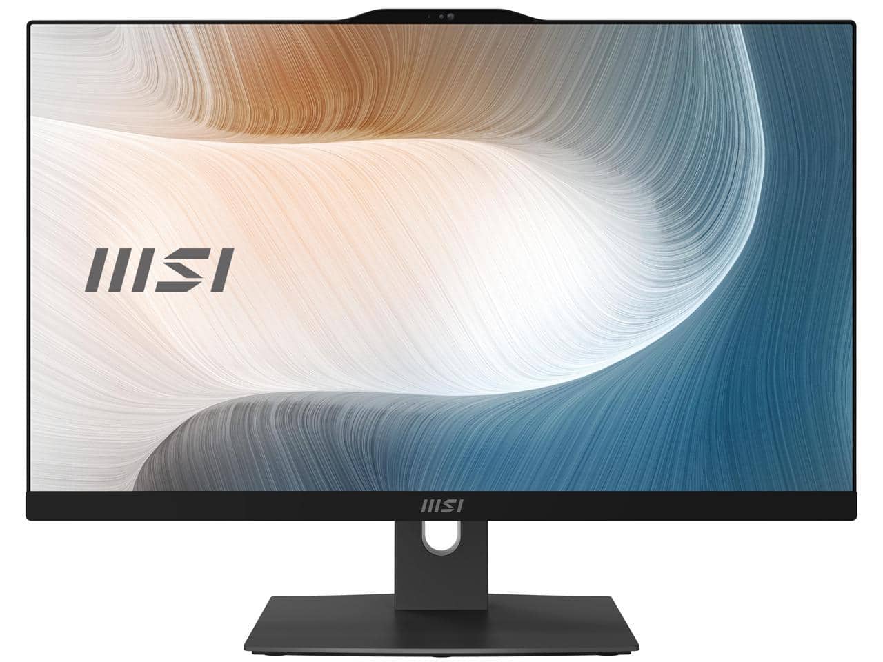 MSI - AM242TP 1M-1098US Intel Core 3 100U 8GB DDR5 512GB SSD 23.8" Touchscreen Win 11 Pro - Black