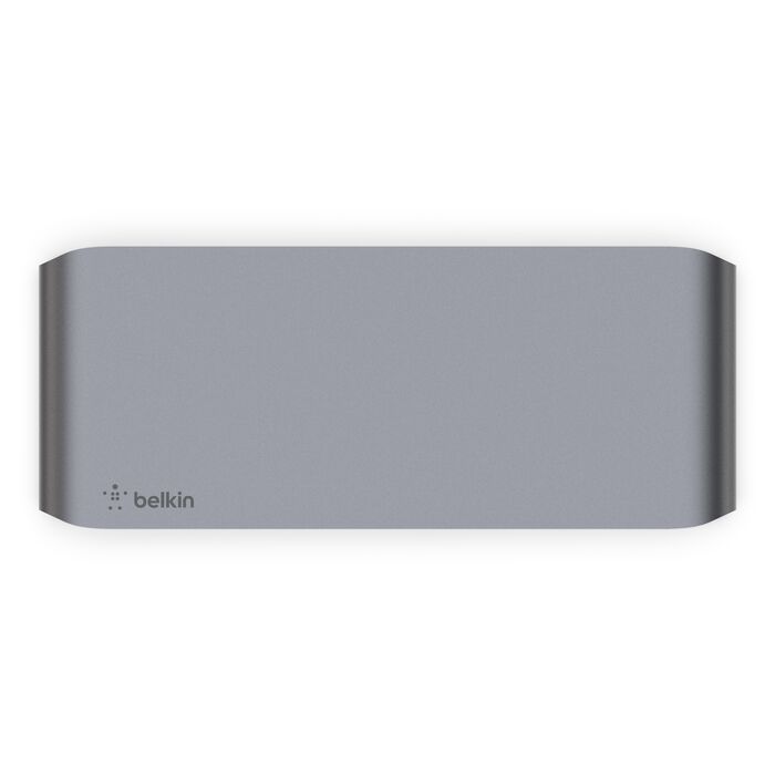 Alt View 2. Belkin - Thunderbolt 3 Dock Pro - Space Gray.