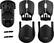 Alt View 14. HyperX - Pulsefire Saga Pro Lightweight Wireless Optical Gaming Mouse with 4K Polling Rate - Black.