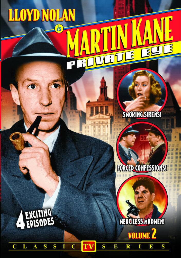 Front. Martin Kane Private Eye - Volume 2 - DVD.