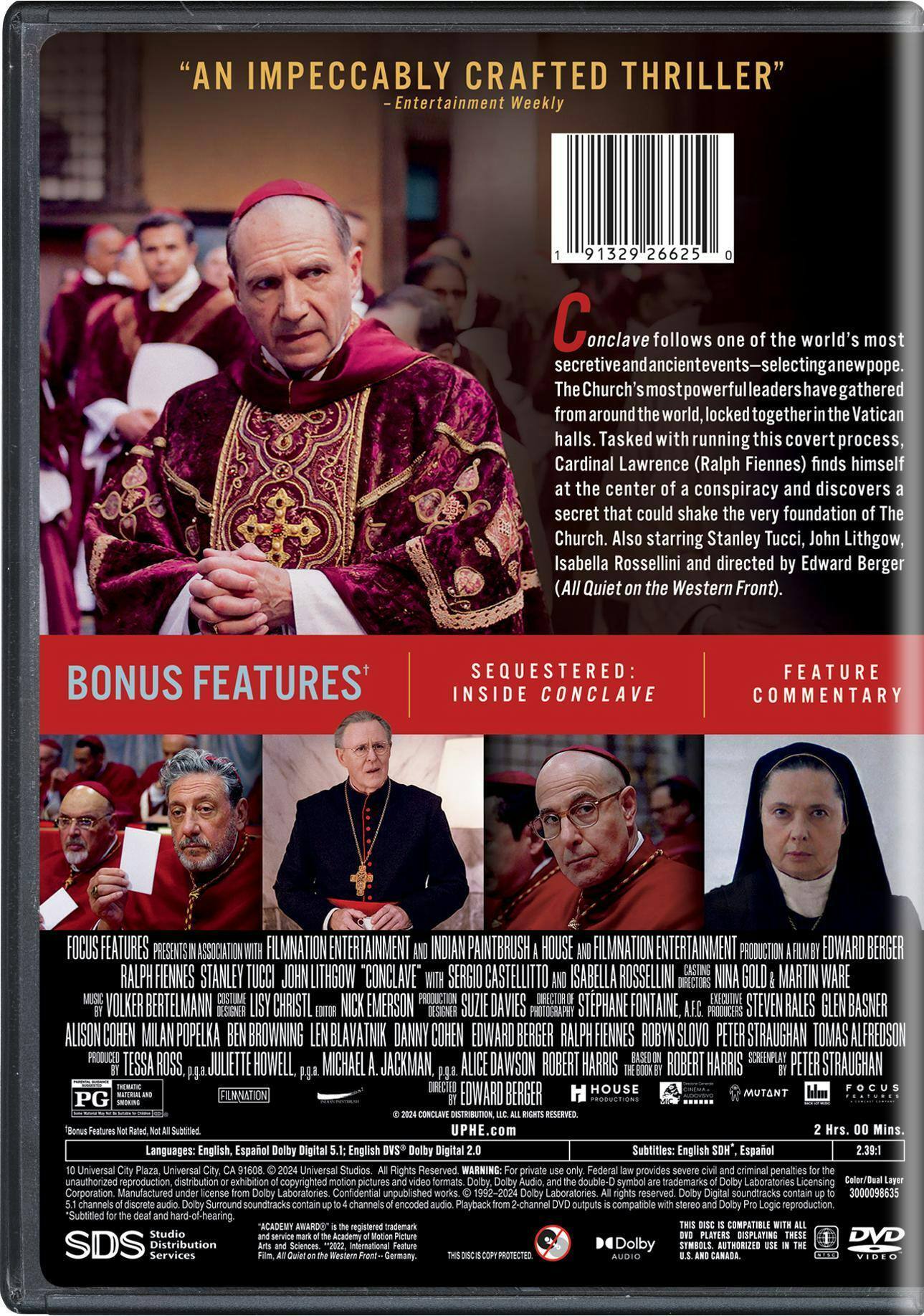 Back. Conclave [DVD].
