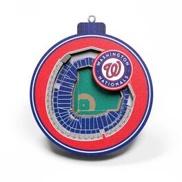 YouTheFan - Washington Nationals 3D Stadium Ornament - Multicolor