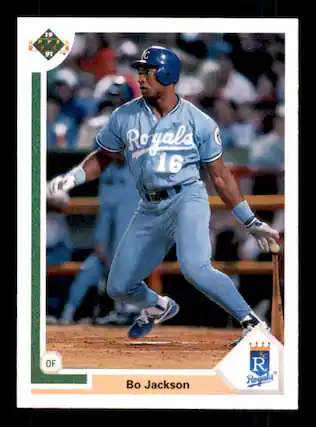 19 Upper Deck 91™
Bo Jackson
OF
Kansas City Royals