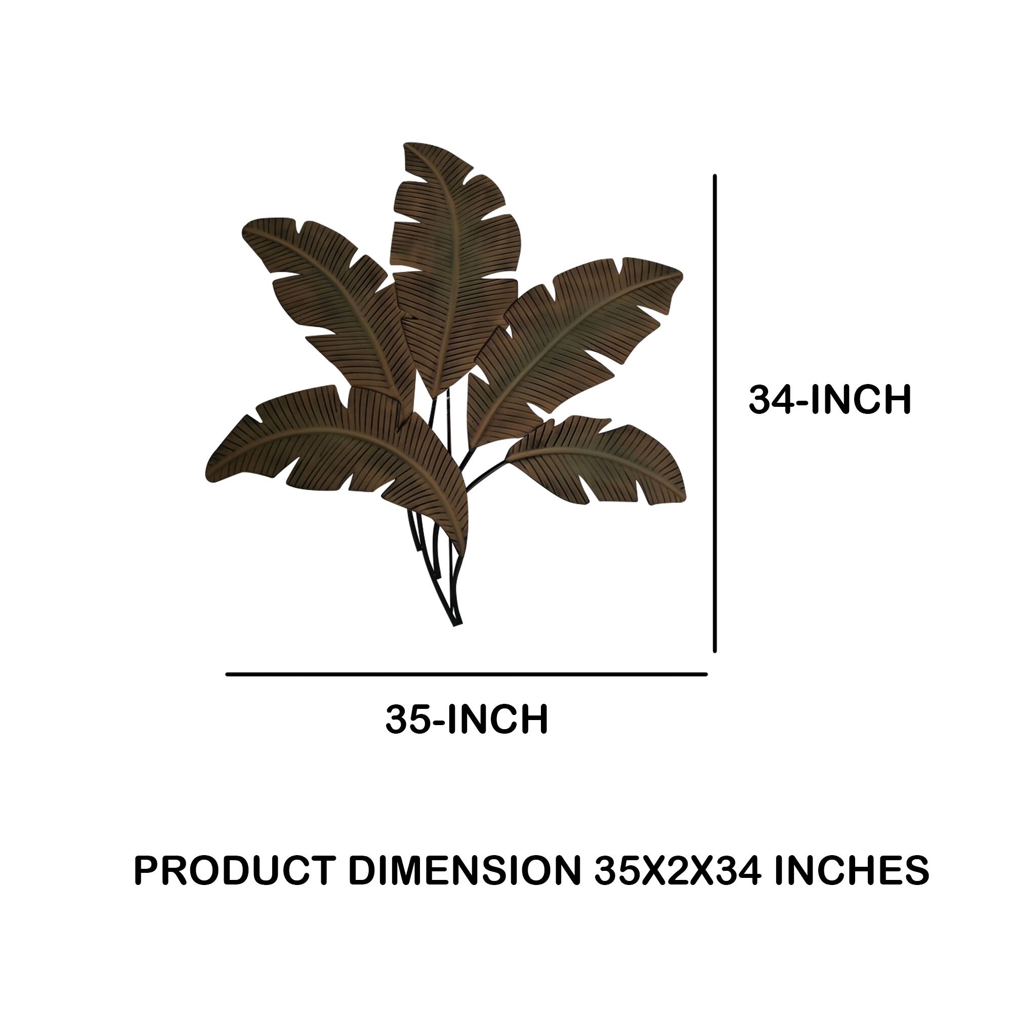 Product Dimension: 35x2x34 inches