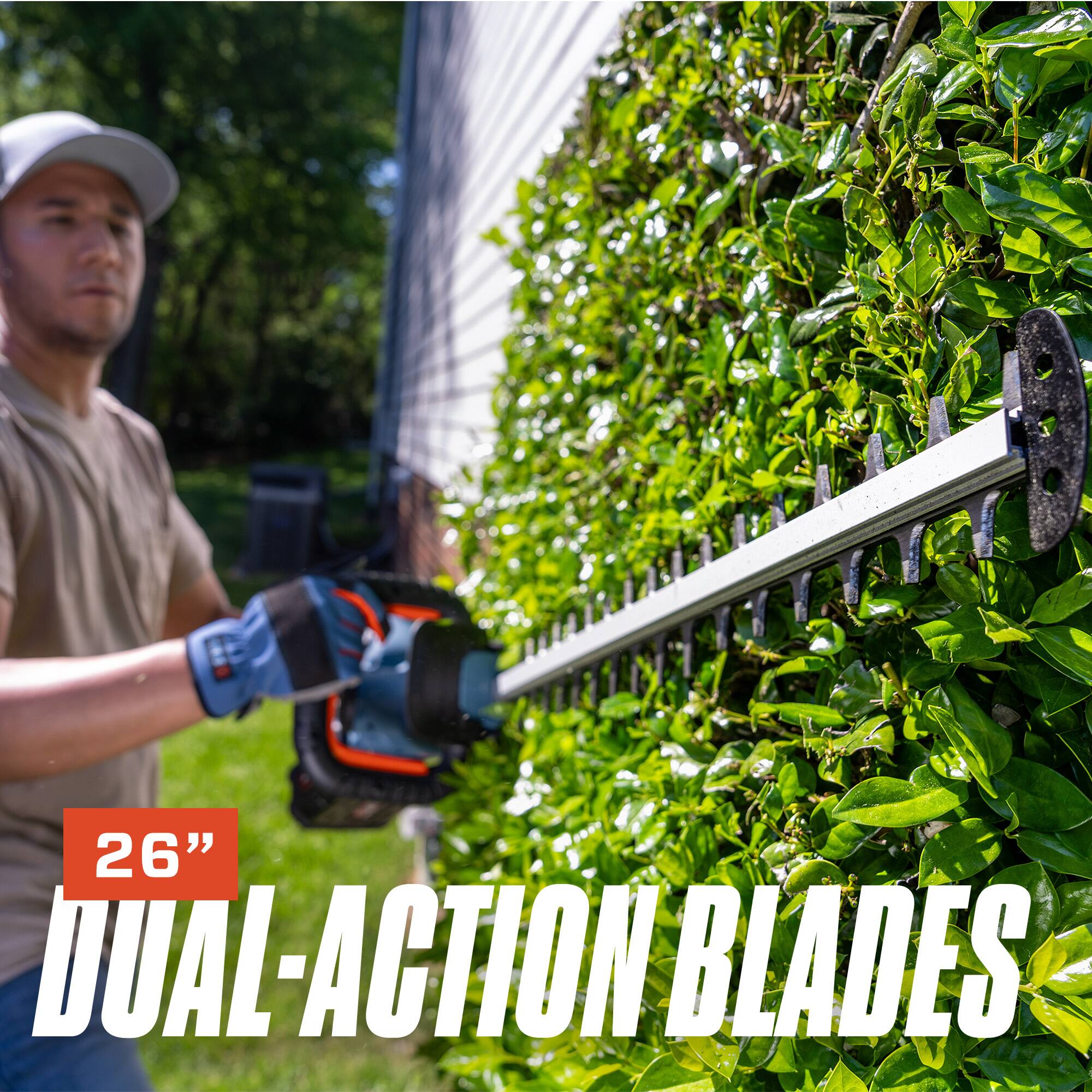26" DUAL-ACTION BLADES