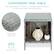 CONVENIENT SIDE TABLE
Take advantage of the built-in storage & glass tabletop to hold your drinks and accessories
Removable Glass Top
Storage Area