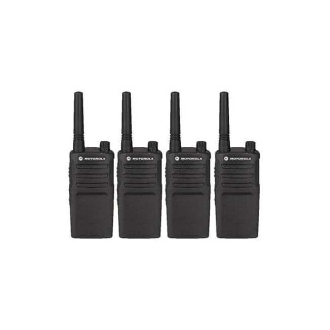 Motorola - 4 x RMU2040 Two way Radio Walkie Talkies (UHF) - Black
