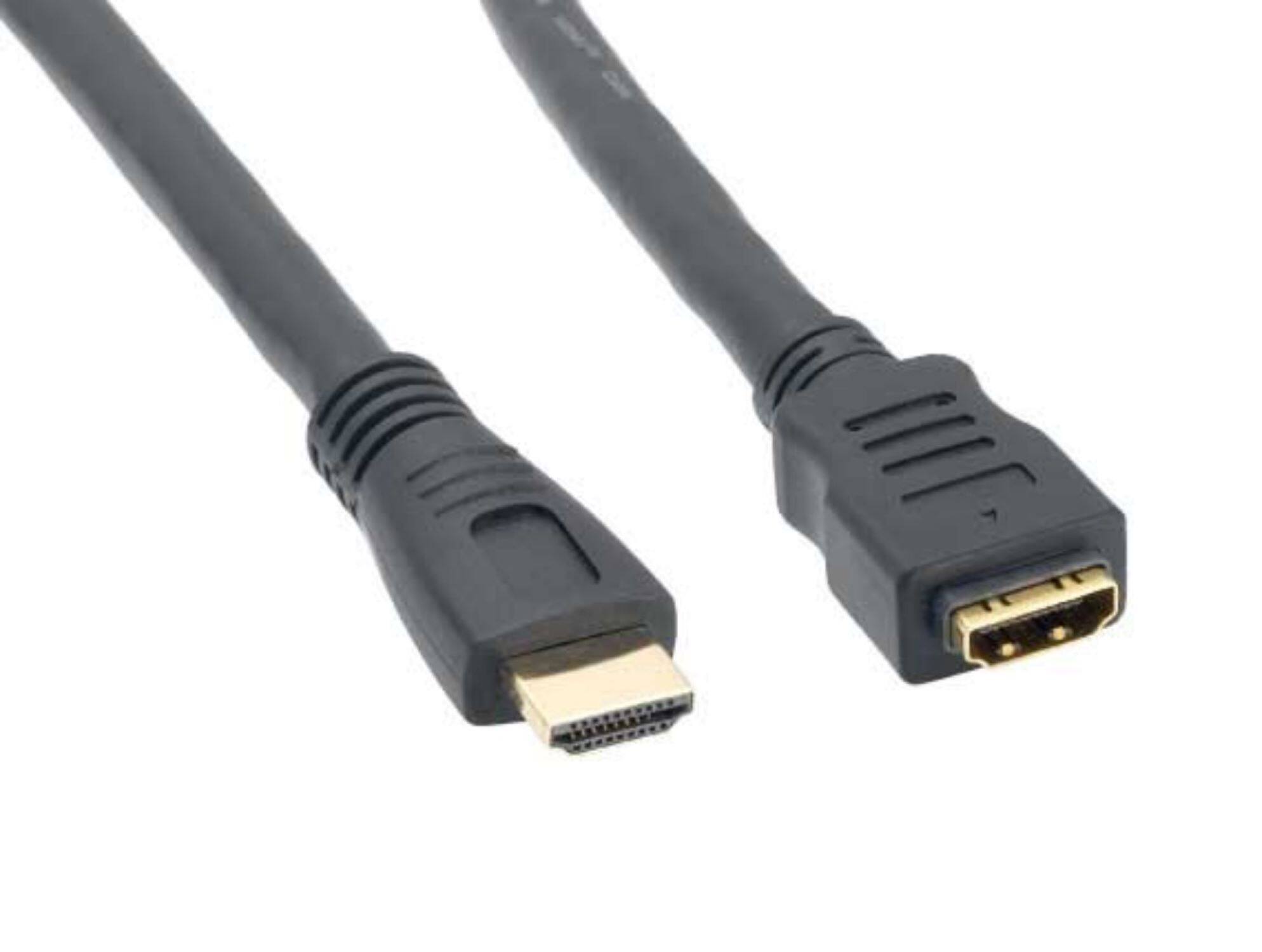 Sanoxy 10ft CL2 Rated HDMI M/F Extension Cable with Ethernet 24AWG ...