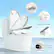 Smart Seat Sensor
Soft Close Lid & Seat
IPX4 Waterproof
The soft ring light