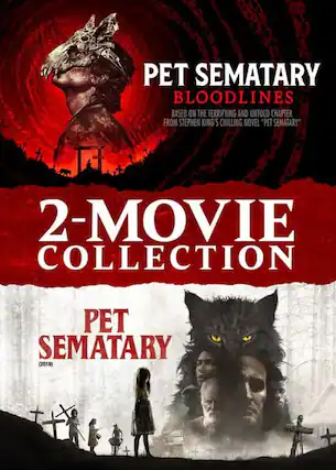 Front. Pet Sematary / Pet Sematary: Bloodlines: 2-Movie Collection - DVD.