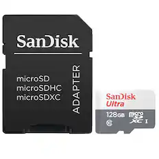 SanDisk microSD microSDHC microSDXC ADAPTER
SanDisk Ultra 128GB microSDXC I