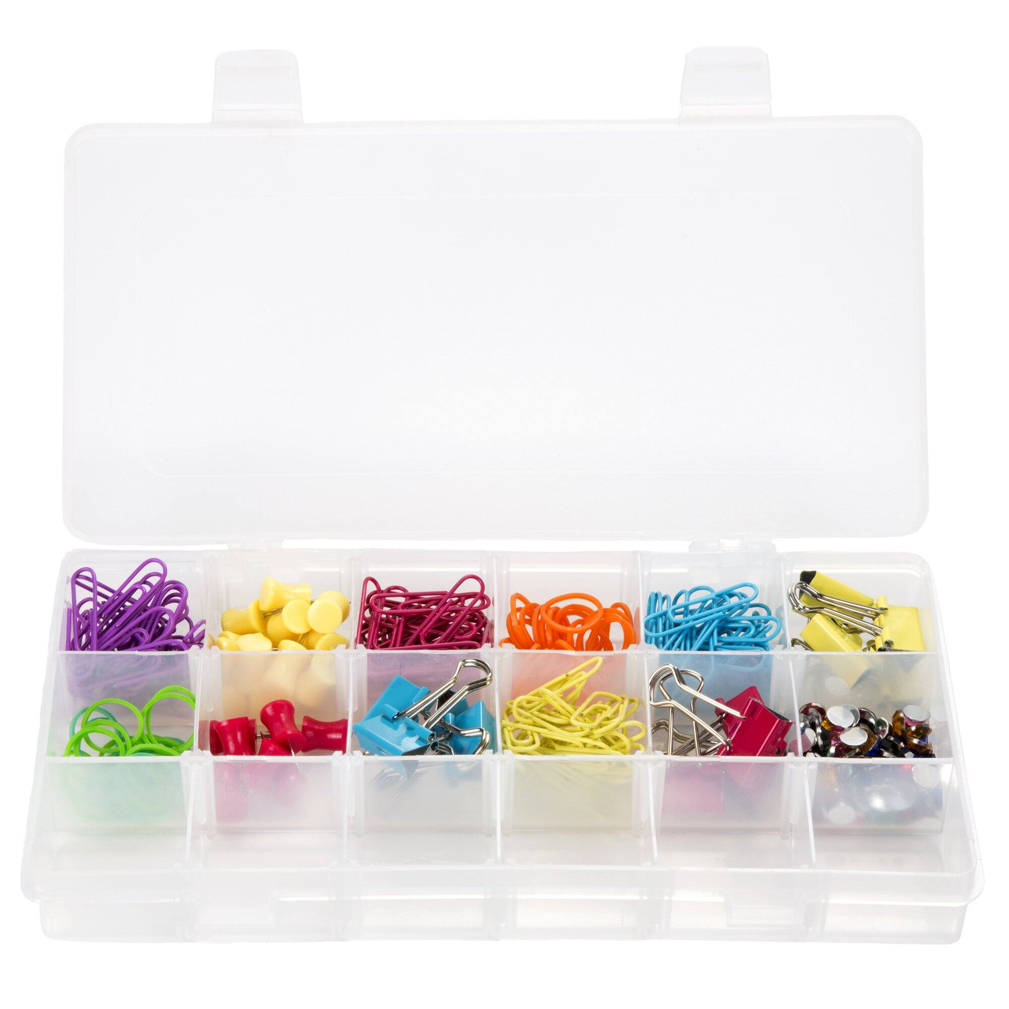 Alt View 1. Fabibe - Portable Tool Box - Small Parts Organizer With Drawers And Customizable Compartments For Hardware Tackle Beads Or Cra... - Yellow.