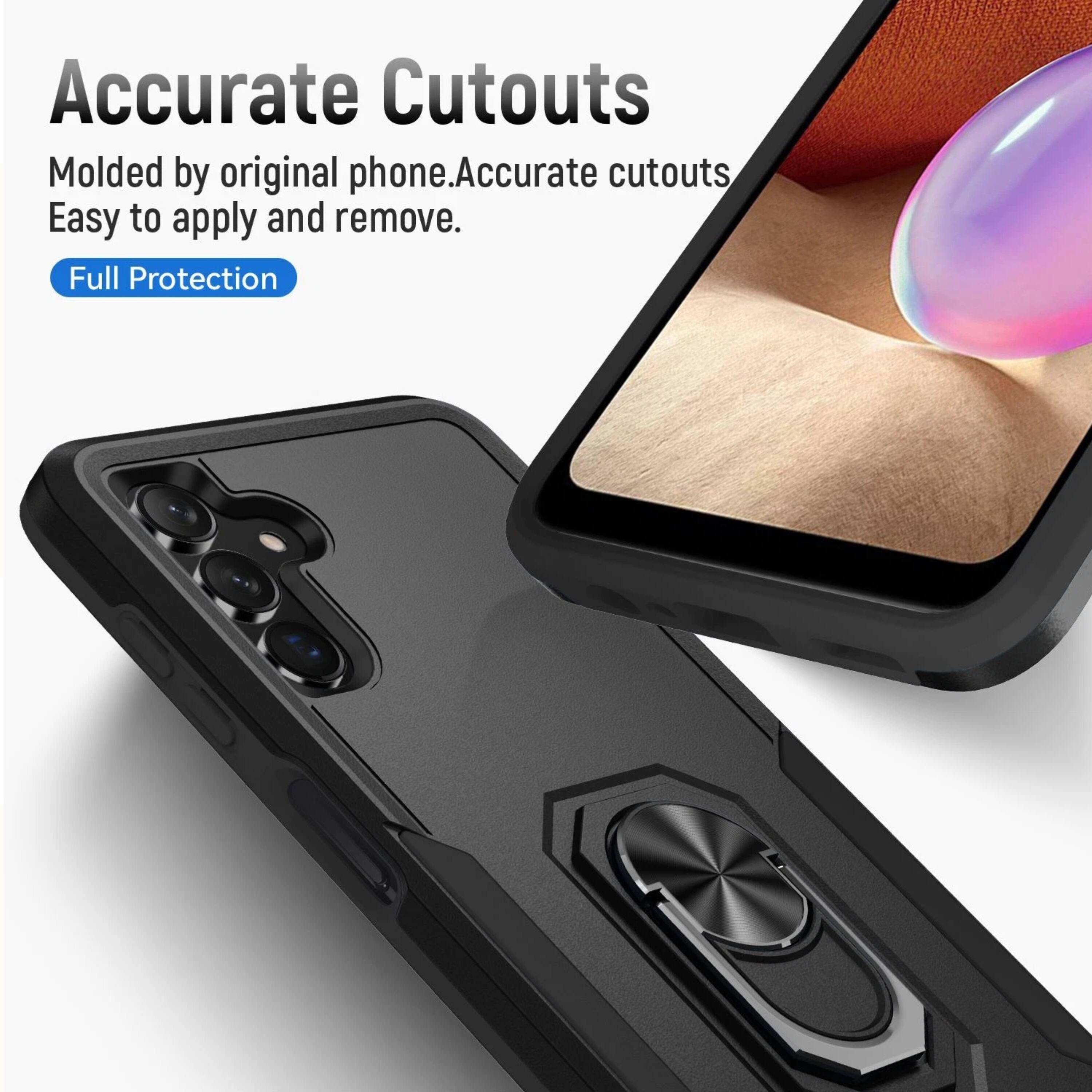 Accurate Cutouts  
Molded by original phone. Accurate cutouts Easy to apply and remove.  
Full Protection