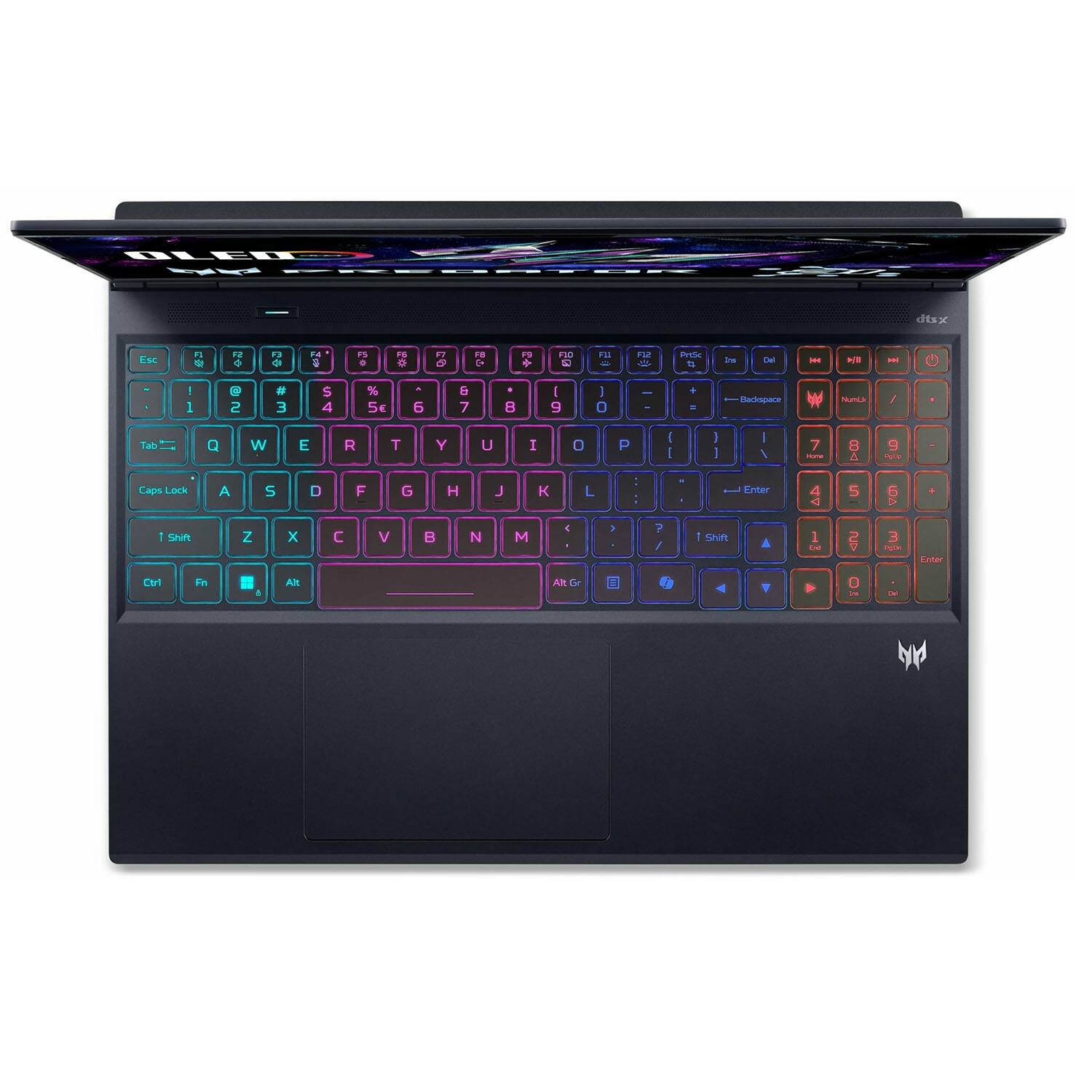 Sure, here is the corrected and grouped text from the image:

**Top Row:**
- BLD
- dis - Esc
- 1 te
- 13 de
- C FS
- FS O F
- a FO dn
- 1S + FA
- a FA - FA
- 2 ite
- to ine
- IM
- RIN - I
- 1
- 2
- 3
- S
- 4
- % S
- 6 D
- 7 B
- I
- 9 I
- O I
- - - Badapace

**Keyboard Layout:**
- Tab Q W E R T Y U I O P
- Caps Lock A S D F G H J K L
- Shift Z X C V B N M
- Enter

**Numeric Keypad:**
- 1 2 3
- 4 5 6
- 7 8 9
- 0
- Enter

**Function Keys:**
- F1 F2 F3 F4 F5 F6 F7 F8 F9 F10 F11 F12
- PrSc SysR