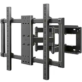 Dazzed Corner - Full Motion TV Wall Mount 55–110", Heavy Duty, VESA 1000x600 - Black