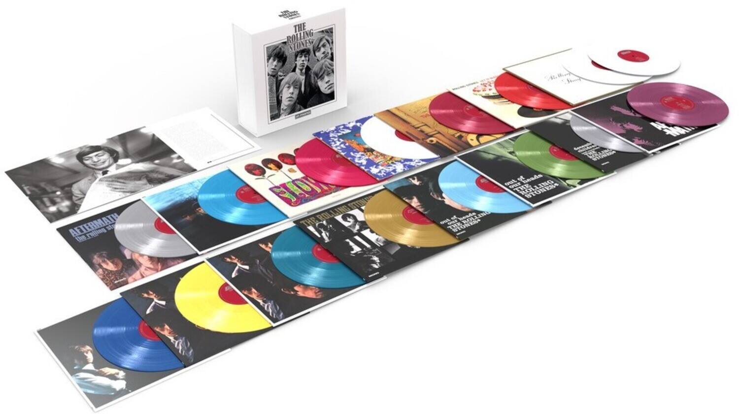 The Rolling Stones In Mono - 限定盤LP Amazon.com: The Rolling Stones In Mono[16 Color LP Box Set