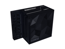 Lian Li - Edge 1000W Full Modular PSU - Gold-ATX 3.0, 3.1-PCIE 5.1-L-Shape, 120mm FDB Fan, 4 USB - Black