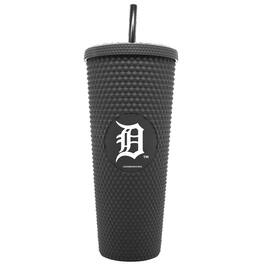 Logo Brands - Detroit Tigers 24oz. Logo Studded Tumbler - Multicolor