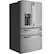 Alt View 40. GE Profile - 36 in. Wide 22.43 Cu. Ft. Smart Counter-Depth 4-Door French Door Refrigerator with Energy Star and Kitchen Assistant - Stainless Steel.