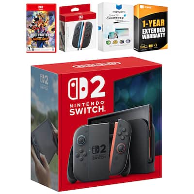 Switch 2 Console with Street Fighter 6, Extra Joy Cons Switch 2 Console with Street Fighter 6, Extra Joy Cons