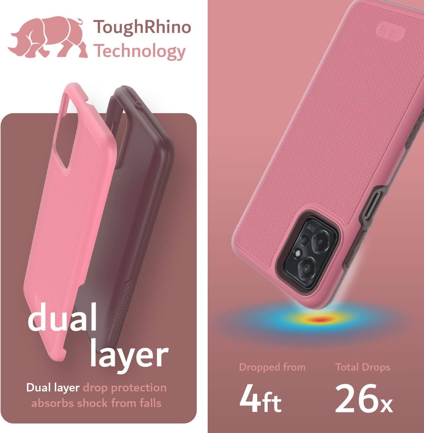 ToughRhino Technology

Dual layer

Dual layer drop protection absorbs shock from falls

Dropped from 4ft

Total Drops 26x