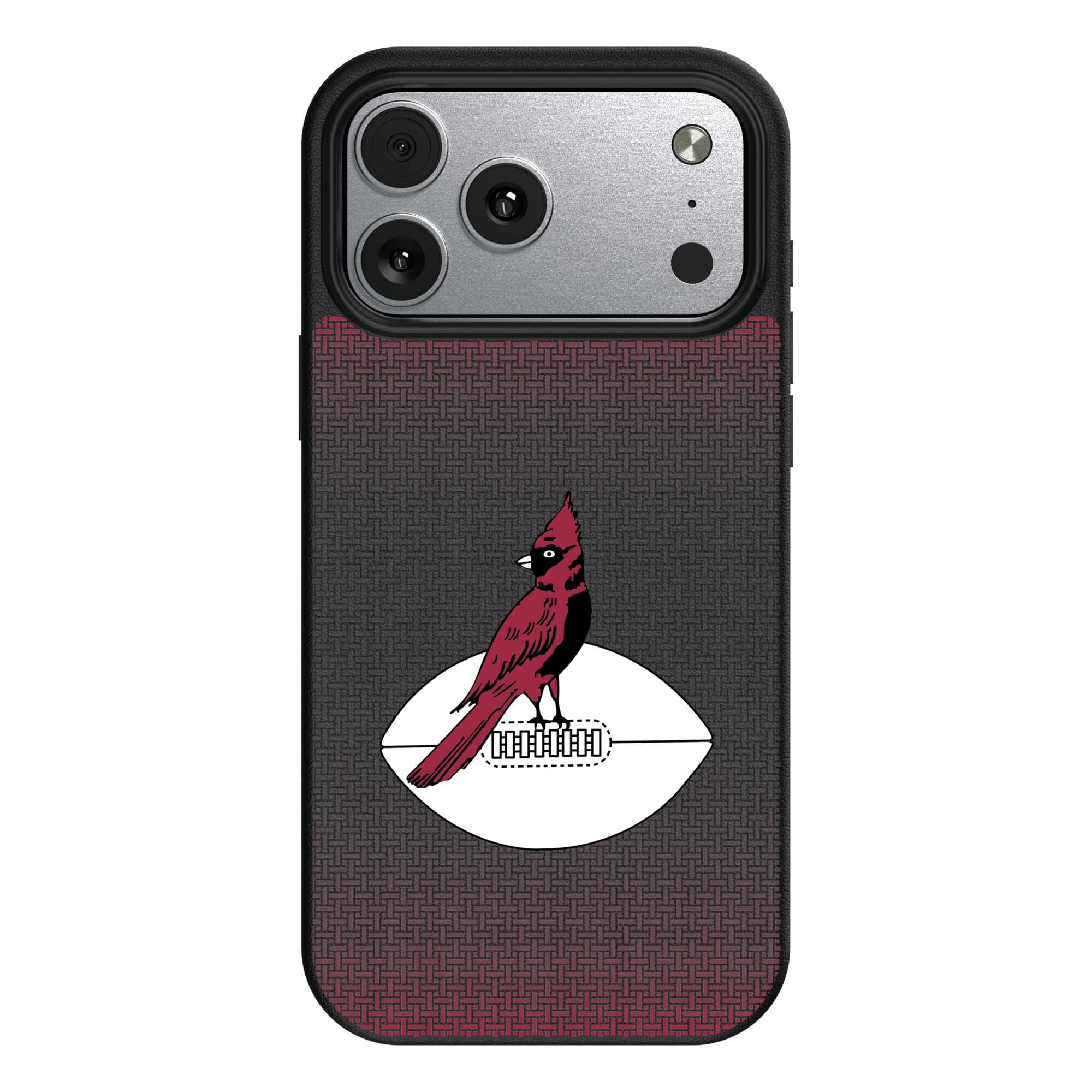 Keyscaper - Gridiron Classic Teams - Chicago Cardinals Linen Logo iPhone Magnetic Bump Case - 17 Pro Max - Black price history on PriceWatchPro