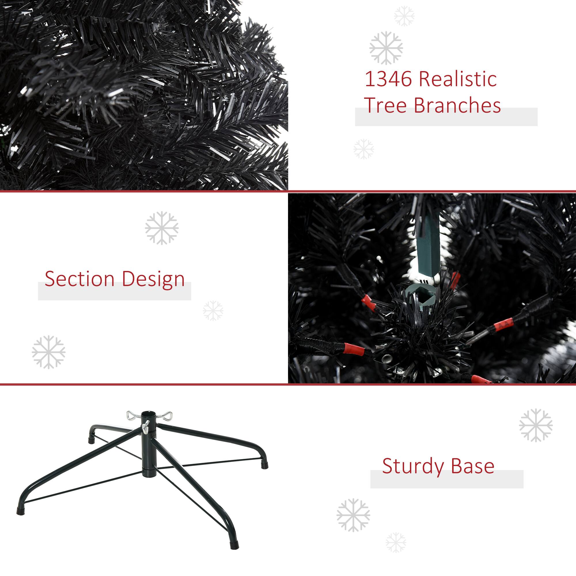 1346 Realistic Tree Branches, Section Design, Sturdy Base