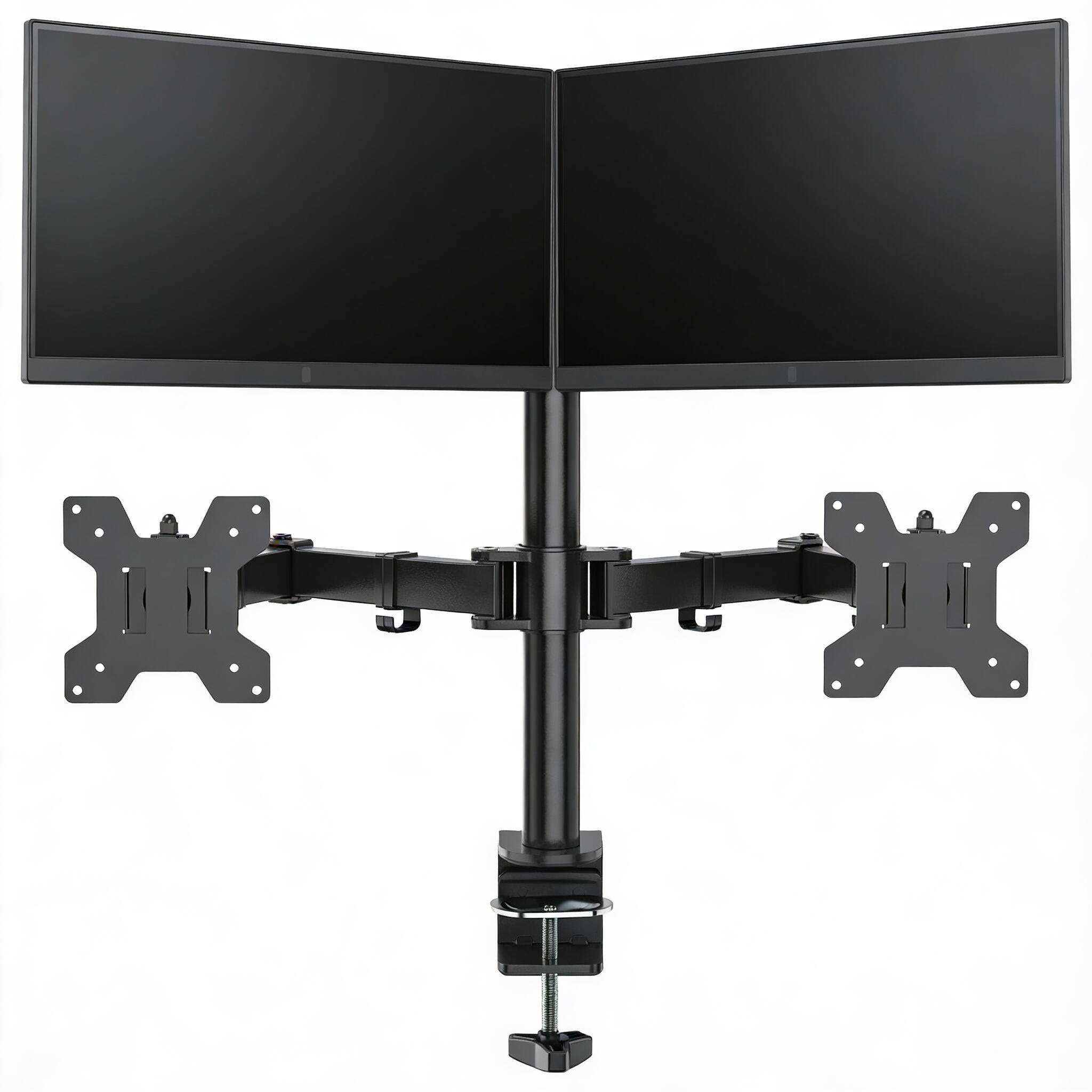 Dual Arms Desk Mount 13-27" 22lb